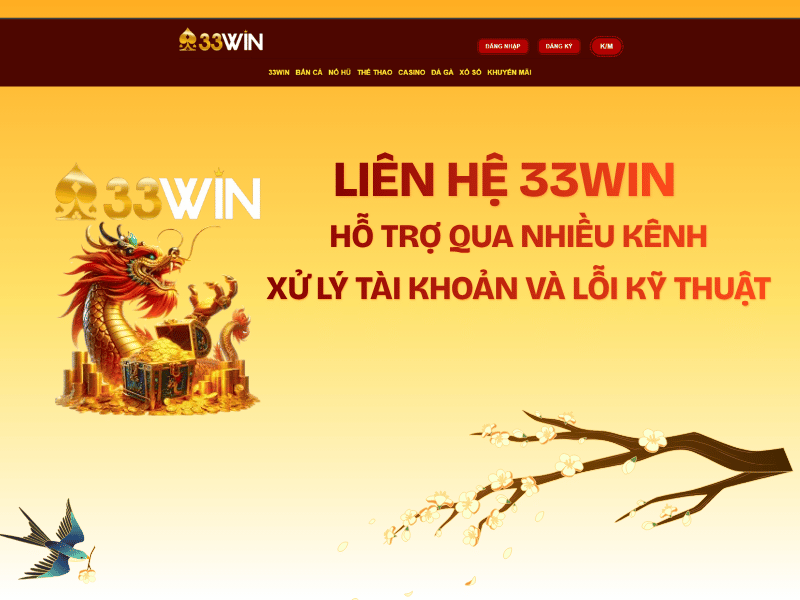 liên hệ 33WIN